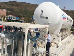 LNG儲罐地面儲存技術和頂壁制作安裝